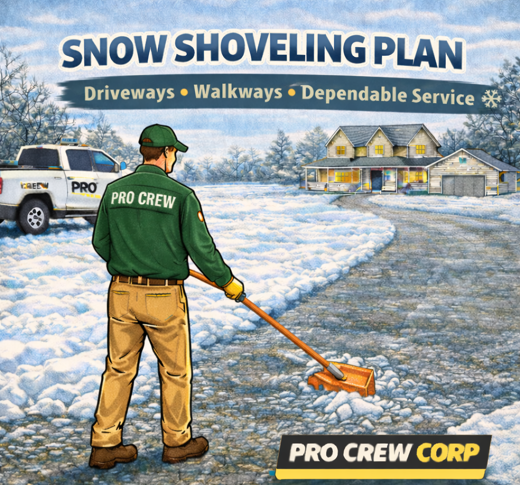 SNOW SHOVELING PLAN – Pro Crew Corp