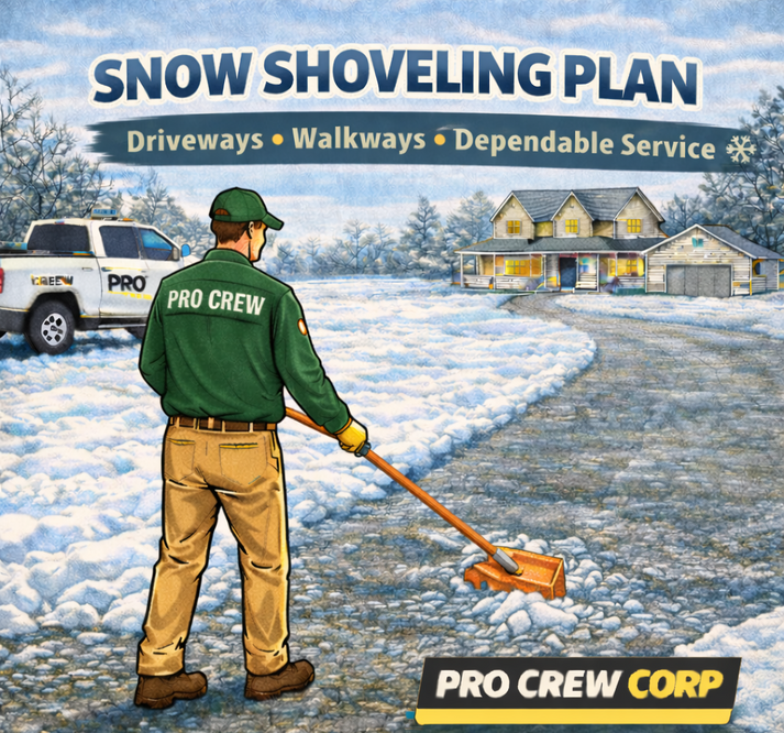 SNOW SHOVELING PLAN – Pro Crew Corp