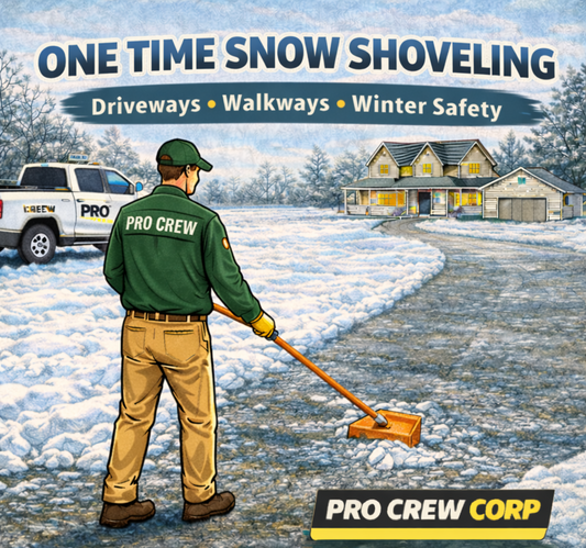 One Time Snow Shoveling